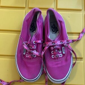 Vans Kids Floral Pink Sneakers